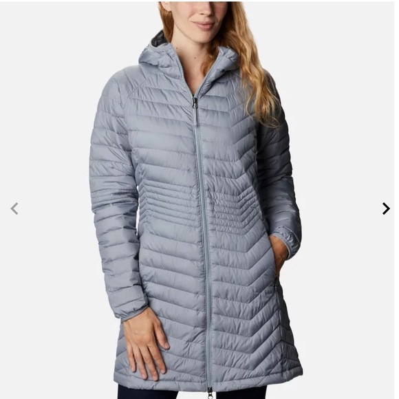Columbia Jackets & Blazers - ‼️FIRM‼️ NWT Columbia XL 16/18 powder lite mid jacket tradewinds grey gray